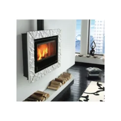 Cadre En Faïence Rugueuse Blanc Infinity Pour Insert - LA NORDICA EXTRAFLAME