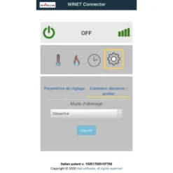 Centrale Wifi NET SOFTWARE Poêle à Granulés -Hawa Soldes Magasin centrale wifi 2 3