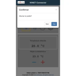 Centrale Wifi NET SOFTWARE Poêle à Granulés -Hawa Soldes Magasin centrale wifi 2 6