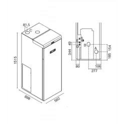 HYDRO KANTINA 20 Kw - Chaudière à Granulés Hydraulique EVA CALOR -Hawa Soldes Magasin chaudiere granules eva calor hydro kantina 20 2