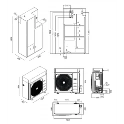 SOLA 15 HYBRID - 15 Kw - Chaudière à Granulés Hydraulique étanche EVA CALOR -Hawa Soldes Magasin chaudiere granules eva calor sola 15 hybrid 2