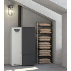 PR 30 KW - Hydraulique - Chaudière à Granulés étanche LA NORDICA EXTRAFLAME