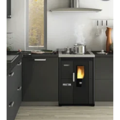 NINA Version INCASSO 7,5 Kw - Cuisinière à Granulés EVA CALOR