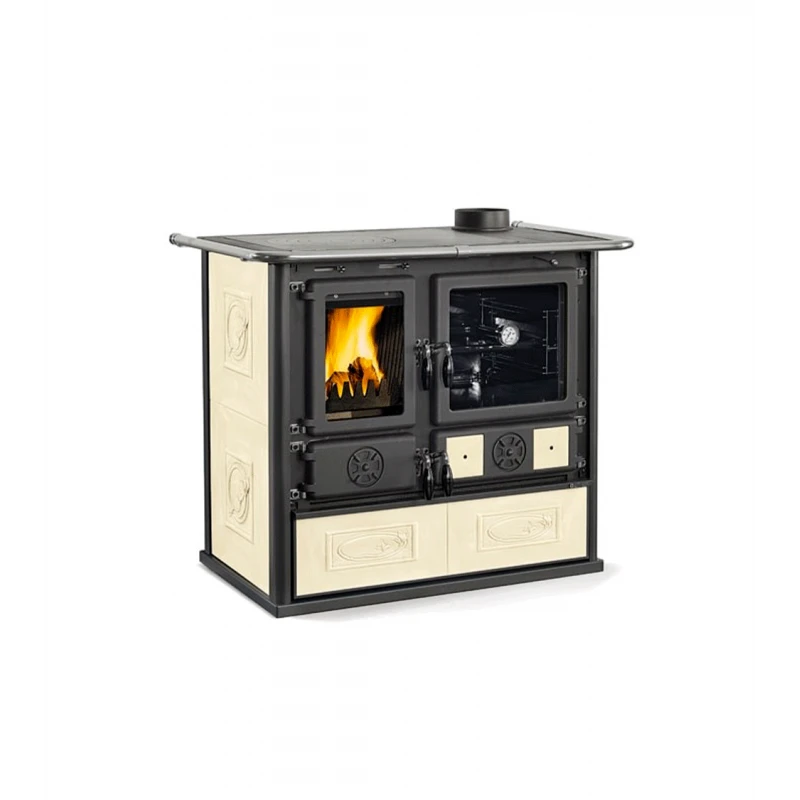 Rosa 5.0 Ceramica 8.8 KW - Cuisinière à Bois La NORDICA EXTRAFLAME 2 Rosa 5.0 Ceramica 8.8 KW - Cuisinière à Bois La NORDICA EXTRAFLAME – Image 2