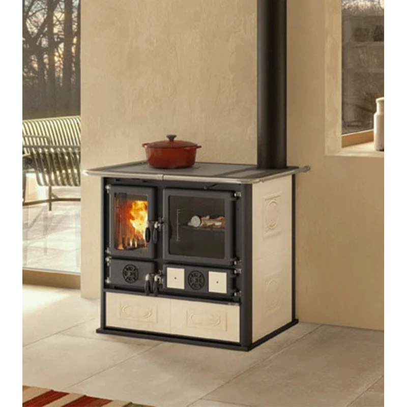 Rosa 5.0 Ceramica 8.8 KW - Cuisinière à Bois La NORDICA EXTRAFLAME 1 Rosa 5.0 Ceramica 8.8 KW - Cuisinière à Bois La NORDICA EXTRAFLAME