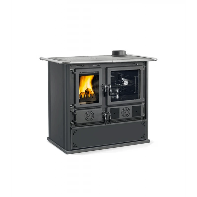 Rosa 5.0 Steel 8.8 KW - Cuisinière à Bois La NORDICA EXTRAFLAME 2 Rosa 5.0 Steel 8.8 KW - Cuisinière à Bois La NORDICA EXTRAFLAME – Image 2