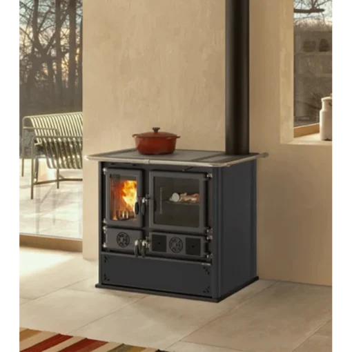 Rosa 5.0 Steel 8.8 KW - Cuisinière à Bois La NORDICA EXTRAFLAME 6 Rosa 5.0 Steel 8.8 KW - Cuisinière à Bois La NORDICA EXTRAFLAME -Hawa Soldes Magasin cuisiniere bois nordica rosa 5 steel 8