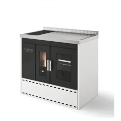 ISOTTA 18.5 Kw - Cuisinière à Granulés Hydraulique EVA CALOR -Hawa Soldes Magasin cuisiniere granules eva calor isotta 18 hydro 2
