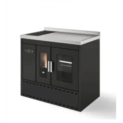 ISOTTA 18.5 Kw - Cuisinière à Granulés Hydraulique EVA CALOR -Hawa Soldes Magasin cuisiniere granules eva calor isotta 18 hydro 3