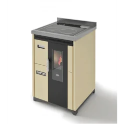 NINA 7,5 Kw - Cuisinière à Granulés EVA CALOR -Hawa Soldes Magasin cuisiniere granules eva calor nina 7 2