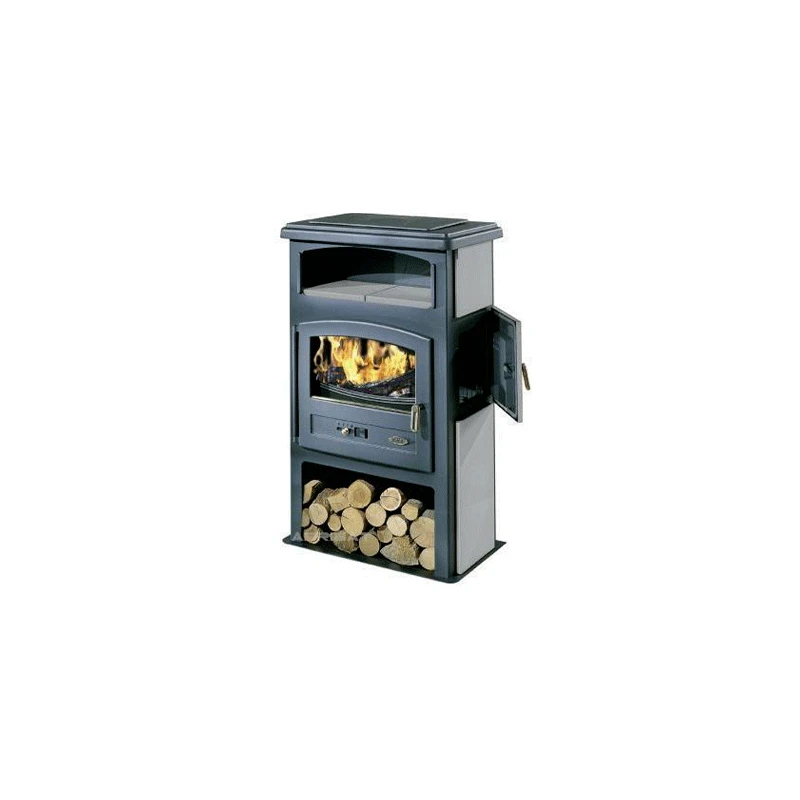 ECO Emaillée 8,5 Kw Réserves De Bûches - Poêle à Bois GODIN 4 ECO Emaillée 8,5 Kw Réserves De Bûches - Poêle à Bois GODIN – Image 4