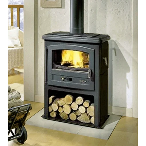 ECO Emaillée 8,5 Kw - Poêle à Bois GODIN -Hawa Soldes Magasin eco emaillee 85 kw poele a bois godin 2