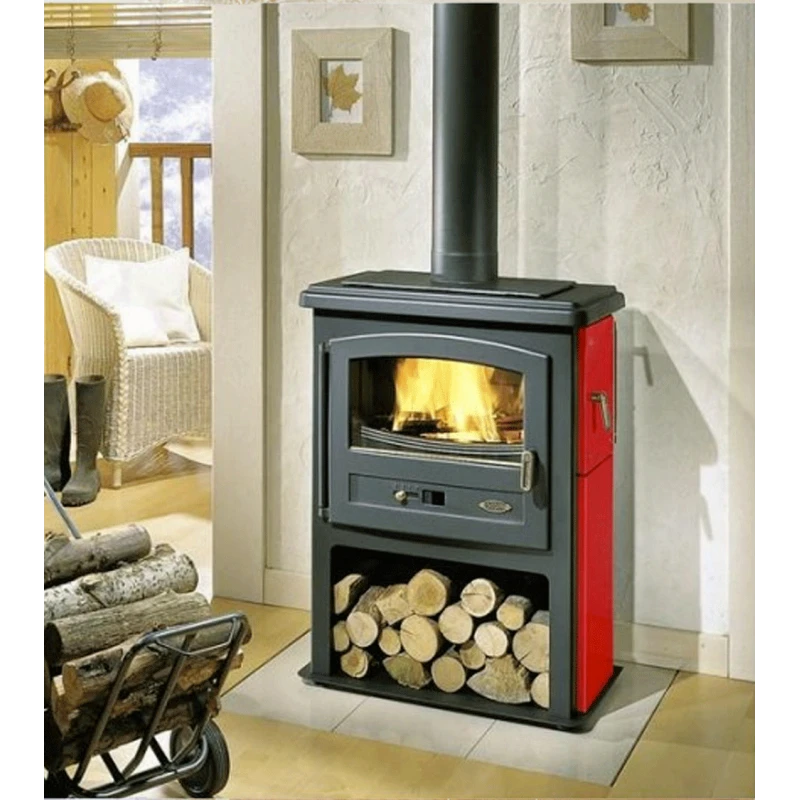 ECO Emaillée 8,5 Kw Réserves De Bûches - Poêle à Bois GODIN 2 ECO Emaillée 8,5 Kw Réserves De Bûches - Poêle à Bois GODIN – Image 2