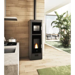 BISCOTTO 8,5 Kw - Four à Granulés Canalisable EVA CALOR