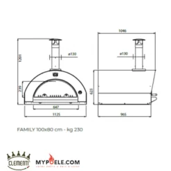 FAMILY GAZ - Four à Pizza à Gaz Clementi -Hawa Soldes Magasin four pizza family 3