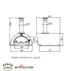 FAMILY GAZ - Four à Pizza à Gaz Clementi -Hawa Soldes Magasin four pizza family 5
