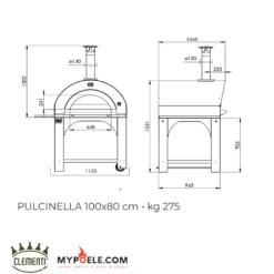PULCINELLA GAZ - Four à Pizza à Gaz Clementi -Hawa Soldes Magasin four pizza gaz pulcinella 4