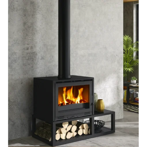 TOBIAS 7 KW - INSERT A BOIS GODIN -Hawa Soldes Magasin insert bois godin tobias 7