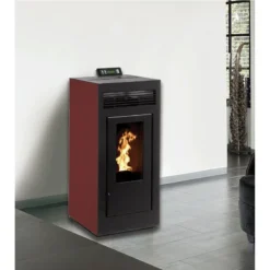 MARINA 11 Kw - Pack Poêle + Conduit Vertical 80/125 - Sortie Concentrique Sur Le Dessus - INTERSTOVES -Hawa Soldes Magasin pack poele conduit vertical concentrique marina 11 3