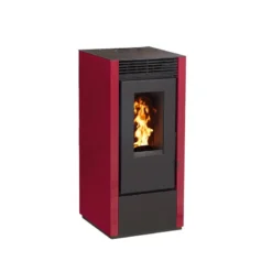 MARINA 14 Kw - Pack Poêle + Conduit Vertical 80/125 + Canalisable - INTERSTOVES -Hawa Soldes Magasin pack poele conduit vertical etanche marina 14 5