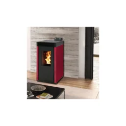 MARINA 6 Kw - Pack Poêle + Conduit Vertical 80/125 - INTERSTOVES -Hawa Soldes Magasin pack poele conduit vertical marina 6 2