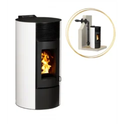 DINO 12 KW - PACK Poêle + Conduit Ventouse - STOVIA