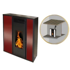 TESSA CONCENTRIQUE - PACK Poêle + Conduit Ventouse - INTERSTOVES -Hawa Soldes Magasin pack poele ventouse tessa concentrique 2