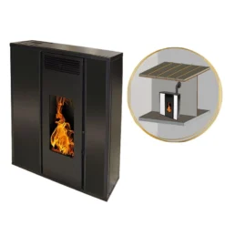 TESSA CONCENTRIQUE - PACK Poêle + Conduit Ventouse - INTERSTOVES
