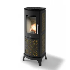 ALBERTA 8,1 Kw - Poêle à Bois Etanche EVA CALOR -Hawa Soldes Magasin poele bois eva calor alberta 8 2