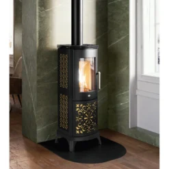 ALBERTA 8,1 Kw - Poêle à Bois Etanche EVA CALOR