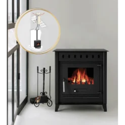 Pack Poêle à Bois ALESSIA 14kW + Conduit 150 - INTERSTOVES