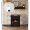 Pack Poêle à Bois LEO 12kW + Conduit 150 - INTERSTOVES