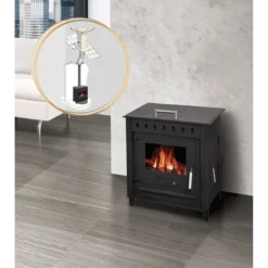 Pack Poêle à Bois PIA 14kW + Conduit 150 - INTERSTOVES