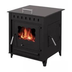 Pack Poêle à Bois SARA 12kW + Conduit 150 - INTERSTOVES -Hawa Soldes Magasin poele bois interstoves pack sara 12 1