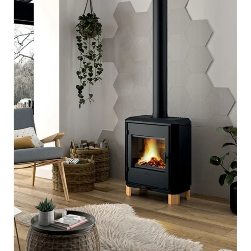 CAROLO ZEN 8 KW - Poêle à Bois INVICTA -Hawa Soldes Magasin poele bois invicta carolo zen 8