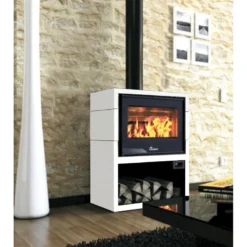 Poêle à Bois 10 Kw Titanium 703 Lacunza