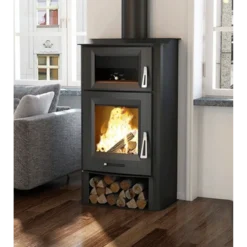 Hawa Soldes Magasin 17 GIULIO 16 KW - Poêle à Bois STOVIA