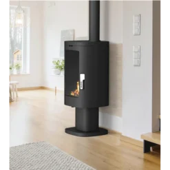 Poêle à Bois 11,5 Kw Maonie Sur Pied SUPRA