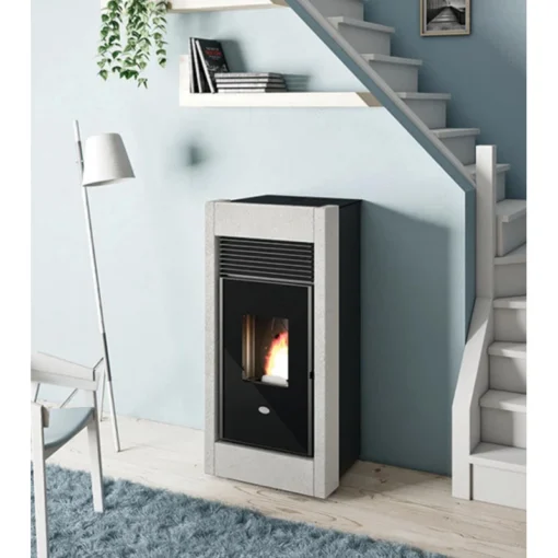 BEATRICE 15,4 Kw Canalisable - Poêle à Granulés EVA CALOR -Hawa Soldes Magasin poele granules eva calor beatrice 15