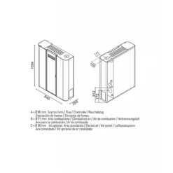 DIVA 9,4 Kw étanche Canalisable - Poêle à Granulé EVA CALOR -Hawa Soldes Magasin poele granules eva calor diva 9 6