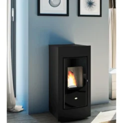 EVELYN 11,5Kw - Poêle à Granulés Canalisable EVA CALOR