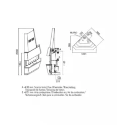 GIOTTO 12 Kw - Poêle à Granulés EVA CALOR -Hawa Soldes Magasin poele granules eva calor giotto 12 2