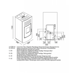 HYDRO 20 Kw Hydraulique - Poêle à Granulés EVA CALOR -Hawa Soldes Magasin poele granules eva calor hydro 20 5