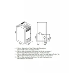 IRMA 9,2Kw Canalisable - Poêle à Granulés EVA CALOR -Hawa Soldes Magasin poele granules eva calor irma 9 canalisable 5