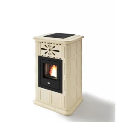 MARIA 13,5 Kw - Poêle à Granulés En Faïence EVA CALOR -Hawa Soldes Magasin poele granules eva calor maria 13 2