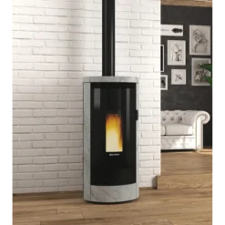 Poêle à Granulés étanche Canalisé Avec Sortie Concentrique 9KW DEBBY PLUS CX EVO- La Nordica Extraflame -Hawa Soldes Magasin poele granules extraflame debby plus cx evo 9 4