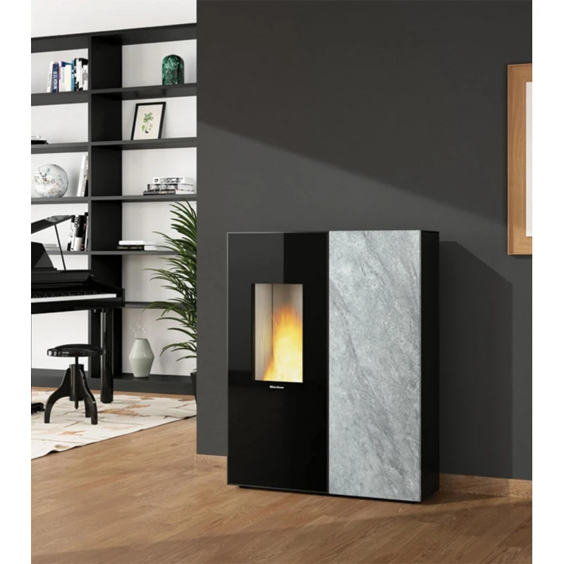 SHARON PLUS CX 10 KW - Poêle à Granulés Canalisable étanche La NORDICA EXTRAFLAME 1 SHARON PLUS CX 10 KW - Poêle à Granulés Canalisable étanche La NORDICA EXTRAFLAME