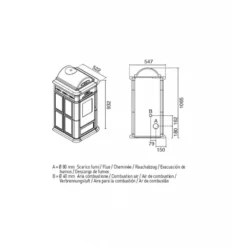 ADELE 9,5 Kw - Poêle à Granulés En Faïence EVA CALOR -Hawa Soldes Magasin poele granules faience eva calor adele 9 4