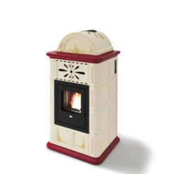 DIANA 13,5 Kw - Poêle à Granulés En Faïence EVA CALOR -Hawa Soldes Magasin poele granules faience eva calor diana 13 3