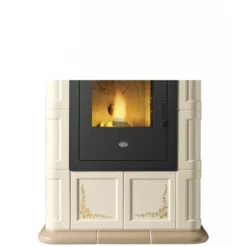 DIANA 13,5 Kw - Poêle à Granulés En Faïence EVA CALOR -Hawa Soldes Magasin poele granules faience eva calor diana 13 5